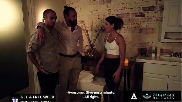 NURU MASSAGE - Cute Masseuse Paige Owens Takes REALLY Good Care Of Her Next Client