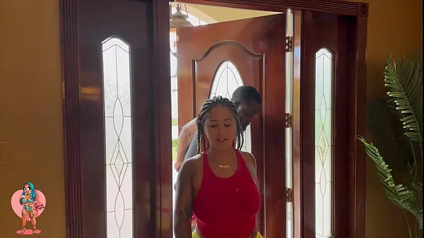 Squirting all over my neighbors bbc!