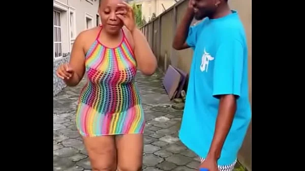 Big ass naija babe with big ass and great body in a flip Bottle Challenge where you strip for every loss
