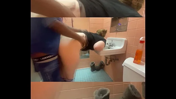 Fast food manager gets smashed in the bathroom