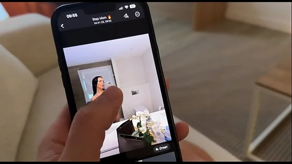 Stepmom accidentally sent her naked photos to her stepson and fucked him