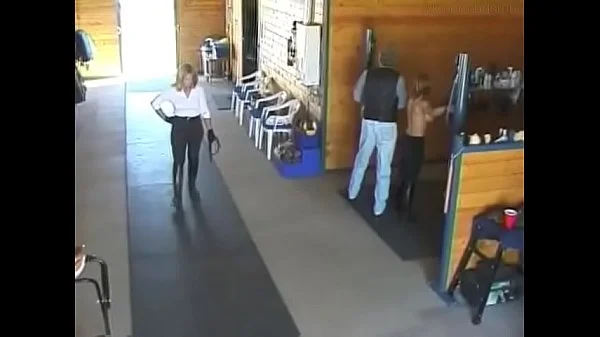 Blondie Jaque is Hard Whiped in the barn