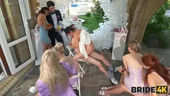 BRIDE4K. A real wedding anal fuck, Bride was nailed by a toastmaster