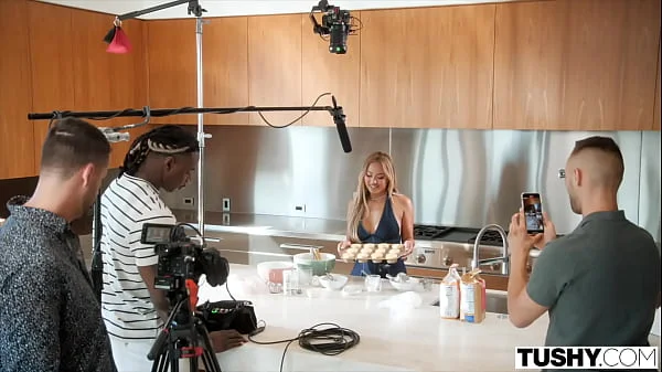 TUSHY Cock-Crazy Goddess Kazumi Goes Airtight & Gets Every Hole Filled