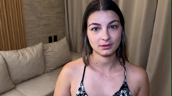 Don't cum inside me! Stepbrother discovers her Stepsis and asks him to fuck her while the parents are away, creampie! Liatovar