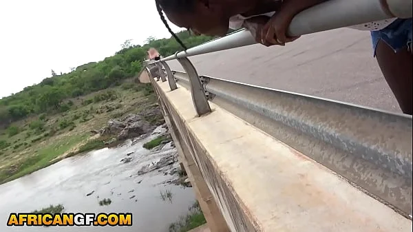 Bratty African Hottie POV Pussy Wrecked By White Boyfriend In The Park!