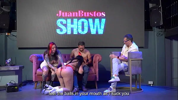 Dominatrix, BBC, threesomes, Sara Blonde with her cuckold and much more in Juan Bustos Show COMPILATION 2024!