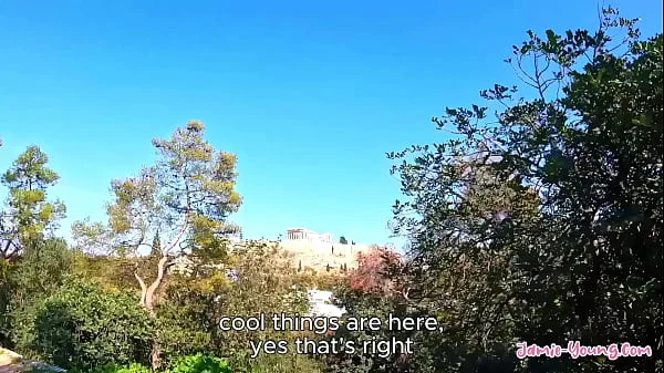 Teenie Gets Juicy Cum In Mouth!! | Sex Vlog Jamie Young in Athens