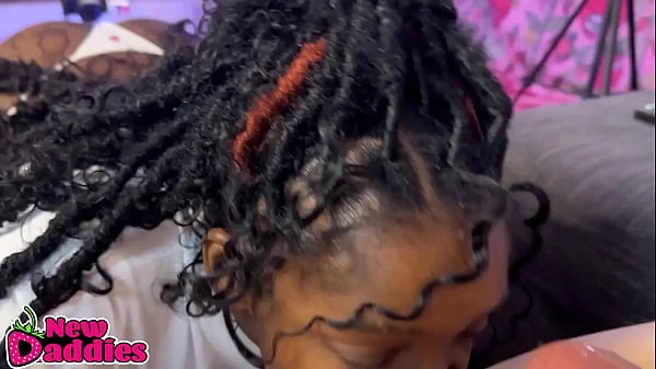 Black & Ebony Throat Fucking Day 5/28 ~ Young Whore Licking White Ass & Sucking Dick