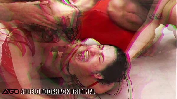6on2 Kaitlyn Katsaros & Alice Maze - 100% Hell THROW UP WARS with brutal fisting