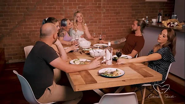 Woody, Violet Devine, Trixie Monroe, Nova, Leo & Charlie's Orgy!
