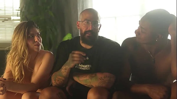 My first time having interracial sex! I fuck my roommate after he caught me spying on him in his bedroom