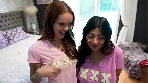 Sorority Sluts Will Do Anything To Save Their Sorority - Cami Strella, Chloe Foxxe, Lev Lieben