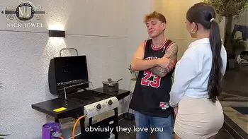 always late! He said he was two minutes away from dinner with his family!