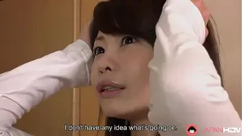 Japanese brunette,Jun Kusanagi and Yuri Aine are naked in the living room uncensored.