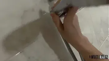 Master trains his submissive anal slave to work her tight holes with giant dildos