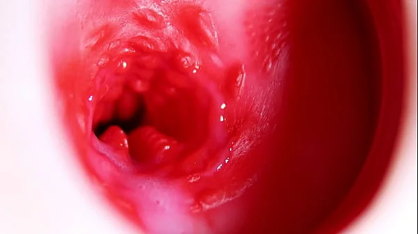 Nice big head slides inside best friend's sweet shiny hole!