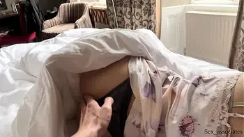 Stepmother and son share a hotel bed