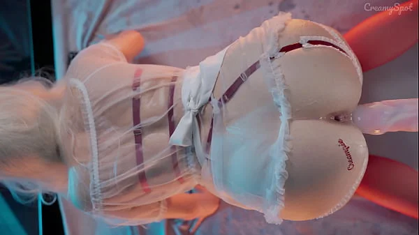 Cum Flood Alert! Dildo Filling Me Until I Can’t Stop Screaming!