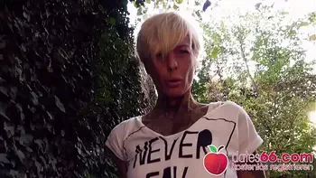 Hot skinny ◈ MILF ◈ Vicky Hundt FUCKED OUTDOORS! Dates66.com