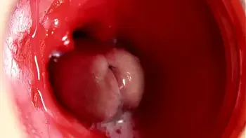 CAMERA INSIDE PUSSY: POWERFULL CUM IN PUSSY! BEST Internal ASMR in 4K MORE SPERM