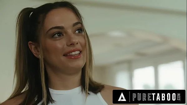 PURE TABOO - Coach’s Sinful Plan with Secretly Pregnant Sophia Burns Ends In Double Creampie 3-Way!