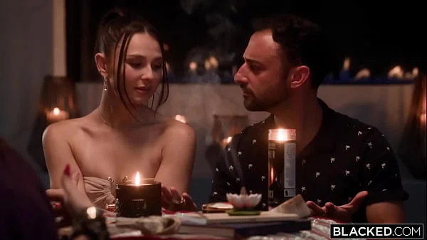 BLACKED Tiny Hottie Liz Jordan Ditches BF For Secret BBC Affair