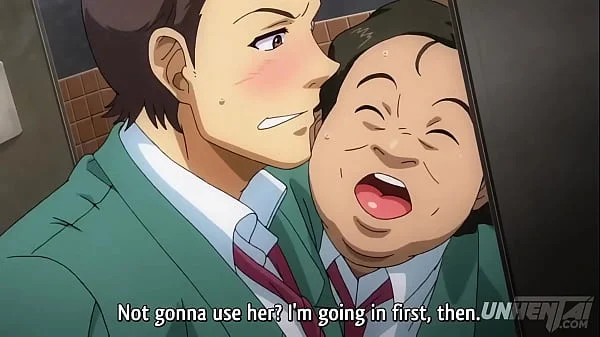 Hentai - College Public Bathroom Fuck-Holes [Subtitled]