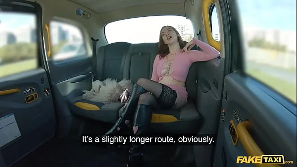 Fake Taxi - Nervous passenger is calmed by my fucking big cock in her pussy