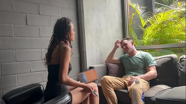 Sloppy Head and Raw Sex with Latina Therapist