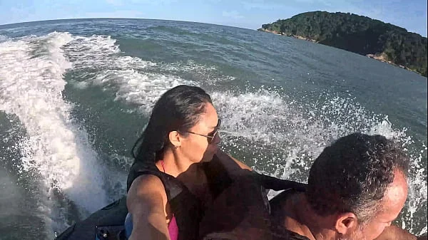 Loucuras no Jet Ski no mar do Guarujá - SP