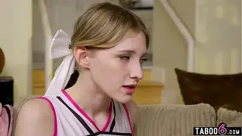 Shy virgin guy fucks the most popular teen cheerleader Melody Marks
