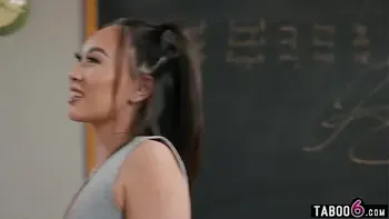 Korean student Kimmy Kimm detention teacher fuck after he caught her