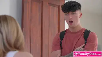 Cute teen stepsister Becky Summer is amazing breeding material