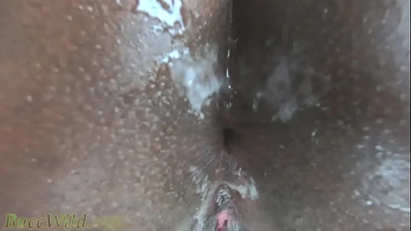 Afro Puffs and Bar Stool ANAL