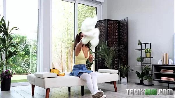 Topless Tease Isabella Gets Her Pretty Face Soaked in Hot Cum!