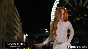 TUSHYRAW Gorgeous Petite Redhead Megan Murkovski Gets Her Tiny Ass Drilled All Night