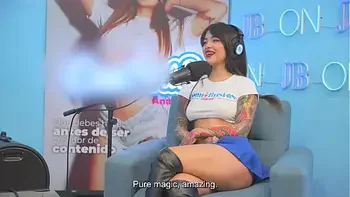 MarieJane LATINA tattooed amateur discovers SQUIRT on her first time - Juan Bustos Podcast
