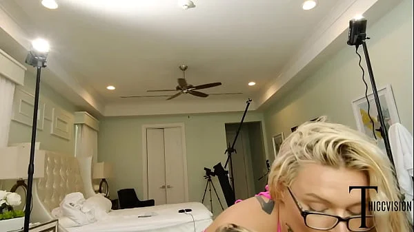 BBC MATT BISHOP TITTY FUCKS TWO HUGE TITTY BLONDES