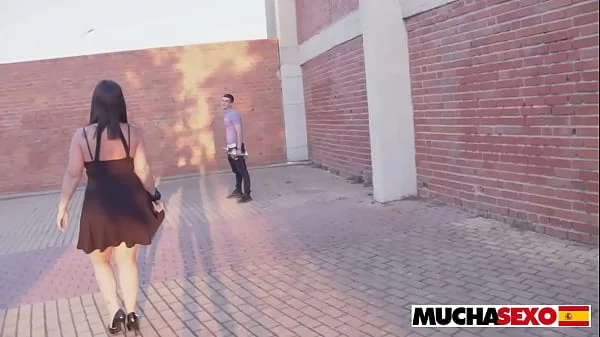 Think you can Both Fuck me? Juicy Spanish MILF Montse in Trio Caliente for MuchaSexo