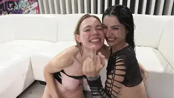 Rebel Rhyder & Kaitlyn Katsaros 6on2 100% Hell puk3 WARS with fisting and piss