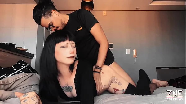 ZNE ROLEPLAY - PAWG GOTH BABE FUCK & CUM IN BIG ASS ft. Amberzinha & QroZne [FREE SCENE]