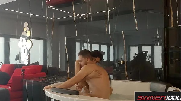 FILL ME UP, PAPIII Petite Latina CREAMPIE ADDICT Can't Stop Cumming - Veronica Leal - Romantic Jacuzzi Sex