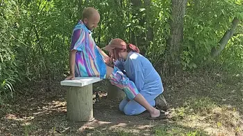 Pervy Nerd Caught By Hot Horny Jogger - She Makes Me Fuck Her In Public!