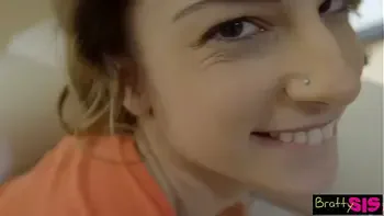 Kinky Kristen Scott gets Filled Up & covered in Stepbros Huge Cum Load