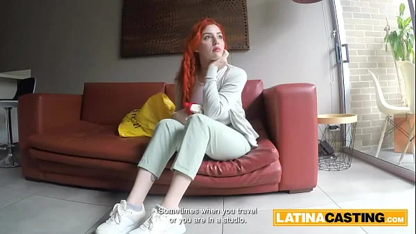 Innocent 18yo Redhead Latina Tricked Into Rough Sex By Hung Euro Producer