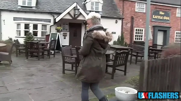Can Everyone See my Pussy? Shameless Bree Branning Flashing and Pissing for UK-Flashers