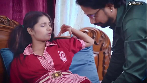 Desi Hot and Sexy School Girl Hardcore anal sex with her teacher ( Hindi Audio )