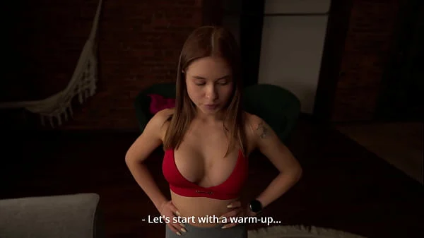 POV: Look Closely at My Ass! - Sexy Trainer Sits on Me with Her Tight Pussy. Dirty Talk.