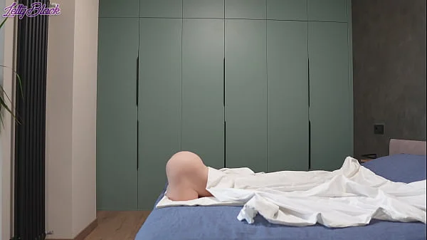 Stepbrother Accidentally Fucks Sneaky Stepsister Instead Of Tantaly Doll Again And Cums Inside Her Pussy